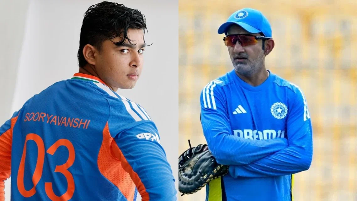 Vaibhav Sooryavanshi's India debut backed for 1st T20I vs ENG [Source: AFP/BCCI (X)]