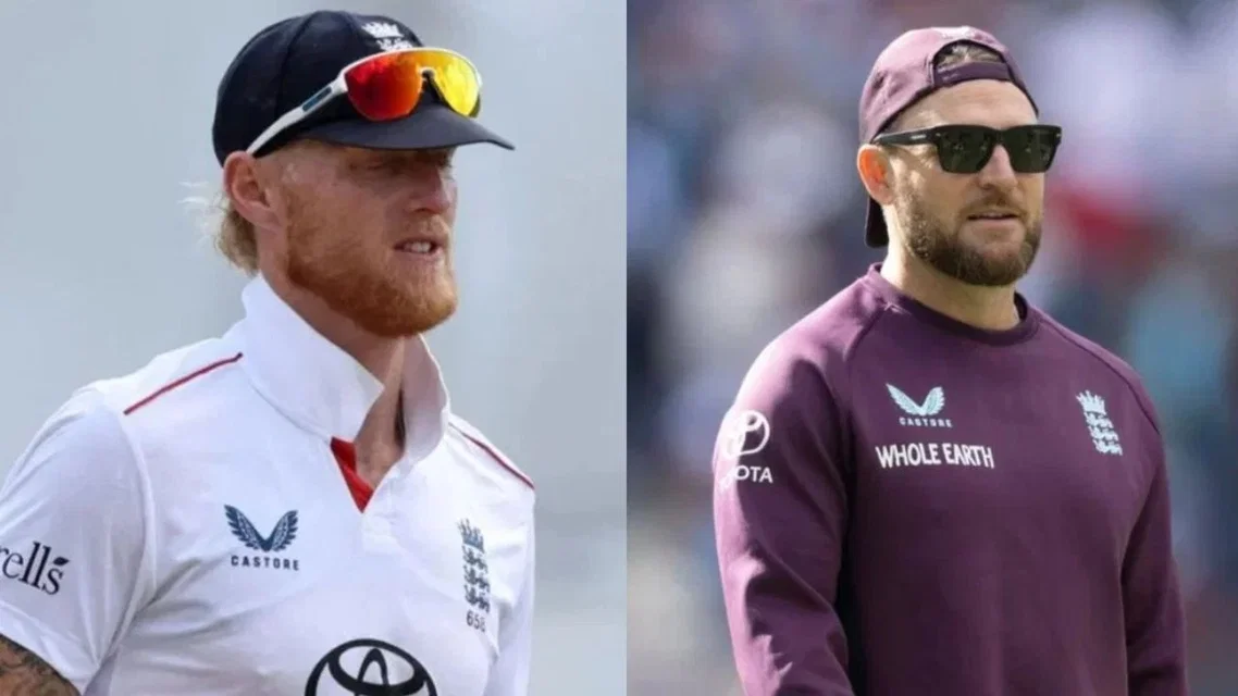 Ben Stokes and Brendon McCullum - (Source: AFP)