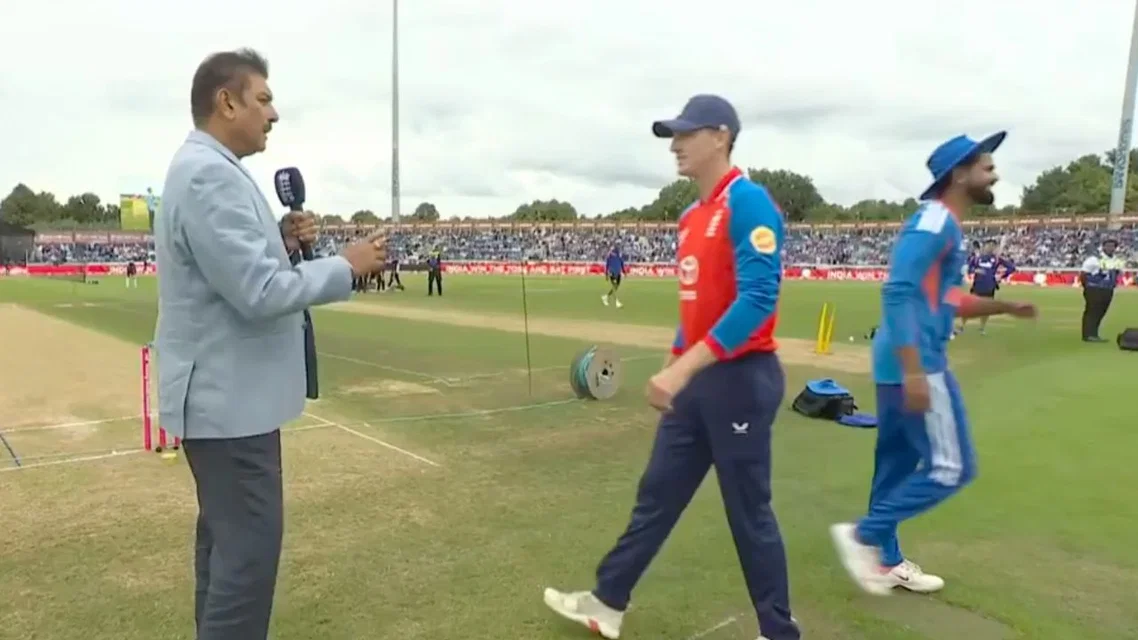 India vs England 1st T20I Toss Report [Source: X.com/Screengrab]