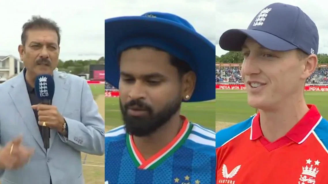 Ravi Shastri's Rare On-Air Mistake Caught [Source: X]