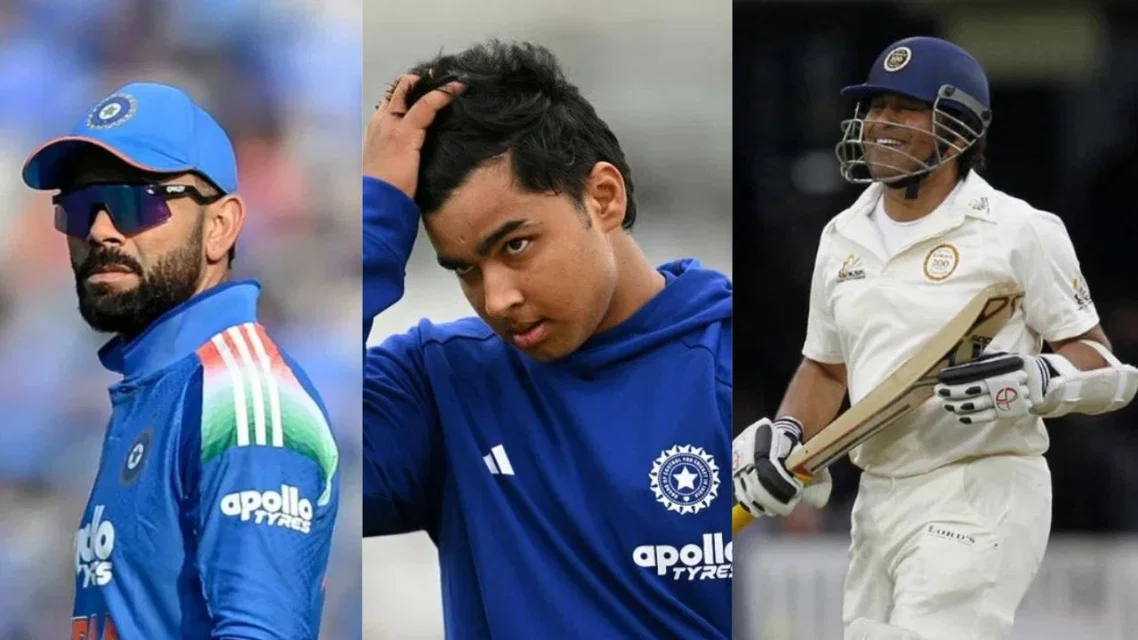 Vaibhav Sooryavanshi compared with Kohli, Tendulkar [Source: AFP]