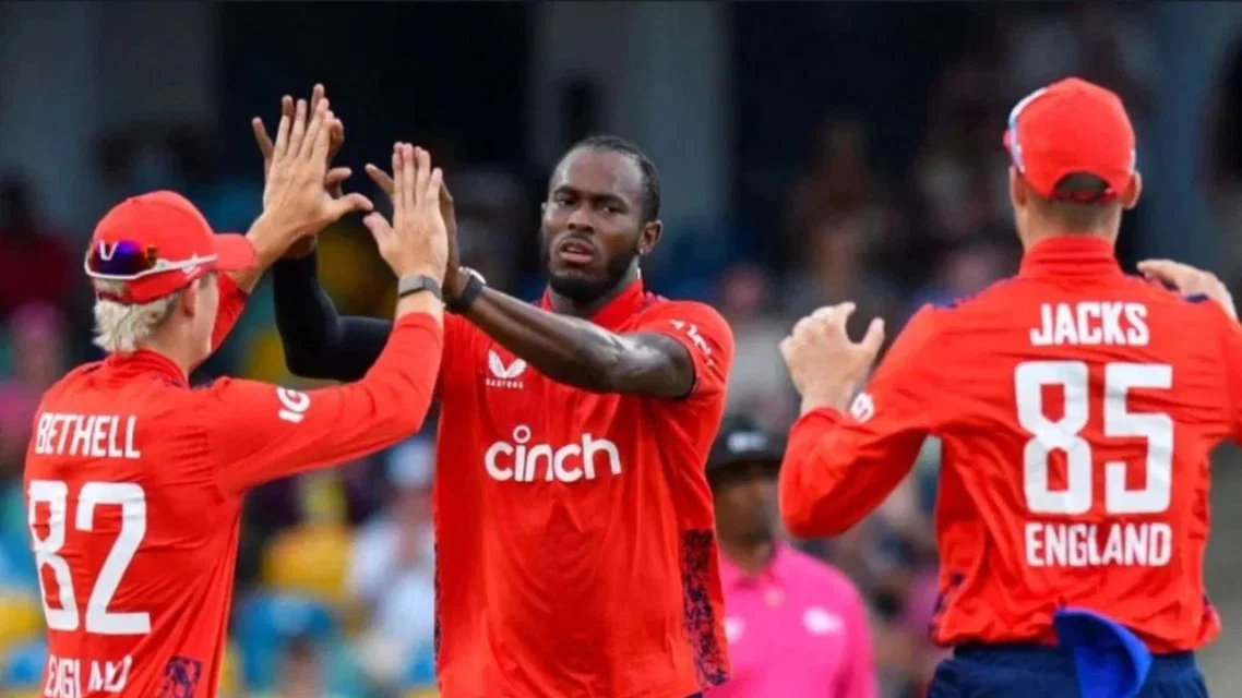 England name playing XI vs India for second T20I [Source: AFP]