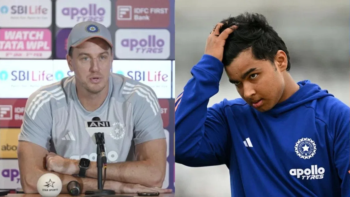 Morne Morkel and Vaibhav Sooryavanshi [Source: AFP, BCCI.tv]