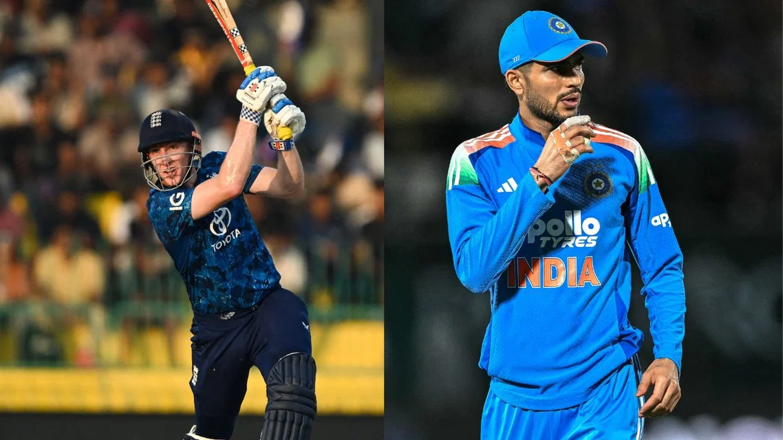 Harry Brook could be a major threat to Shubman Gill's India [Source: AFP]