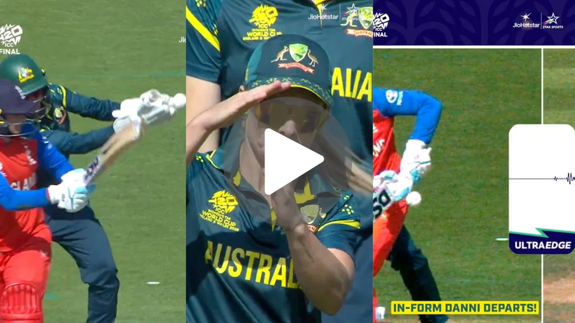 Beth Mooney takes a stunner to dismiss Danni Wyatt-Hodge | PC- Screengrab