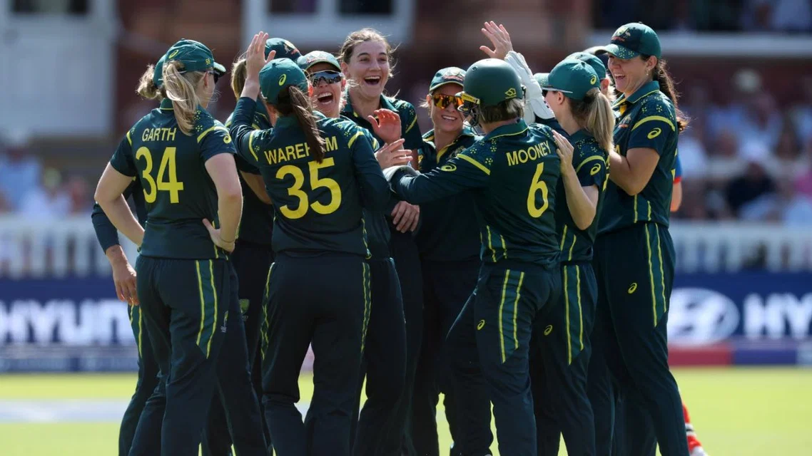 Award winners after Australia win [Source: @ICC/x]