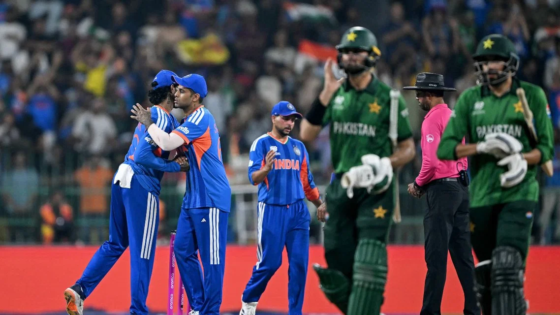 IND vs PAK in 2026 T20 World Cup | Source - AFP