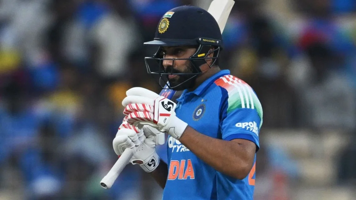 Rohit Sharma for India - (Source: AFP)