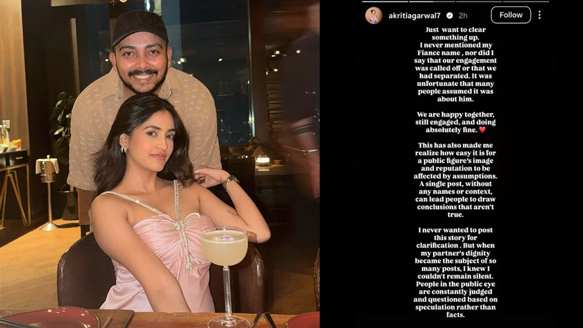 Prithvi Shaw's fiancee shares new update on Instagram [Source: X]