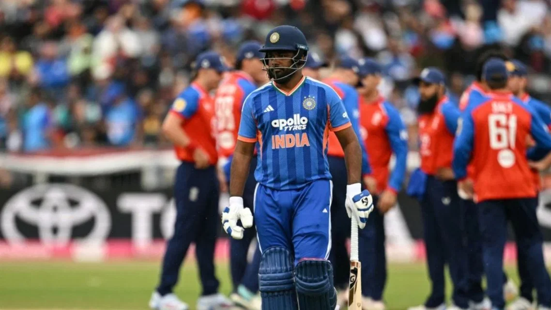 Sanju Samson was rested for IND Vs ZIM T20Is [Source: AFP]