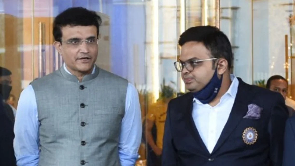 Sourav Ganguly and Jay Shah - (Source: AFP)