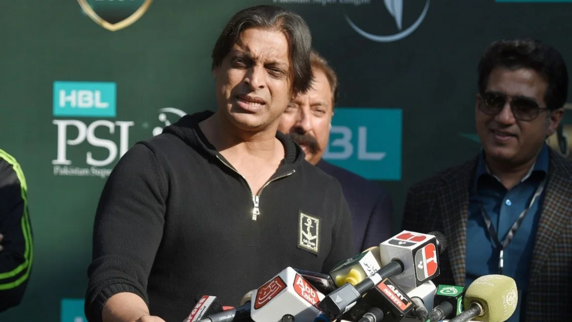 Shoaib Akhtar in Pakistan [Source: AFP]