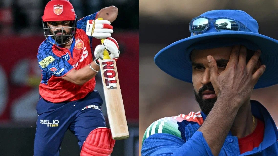 Prabhsimran Singh and Shreyas Iyer - (Source: AFP)