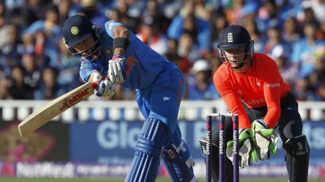 India's defeat against England in 2014 (Source: AFP)