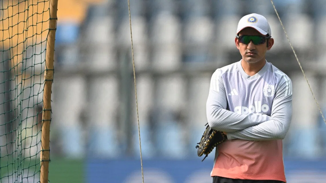 Gautam Gambhir is India's head coach till 2027 WC | PC- AFP