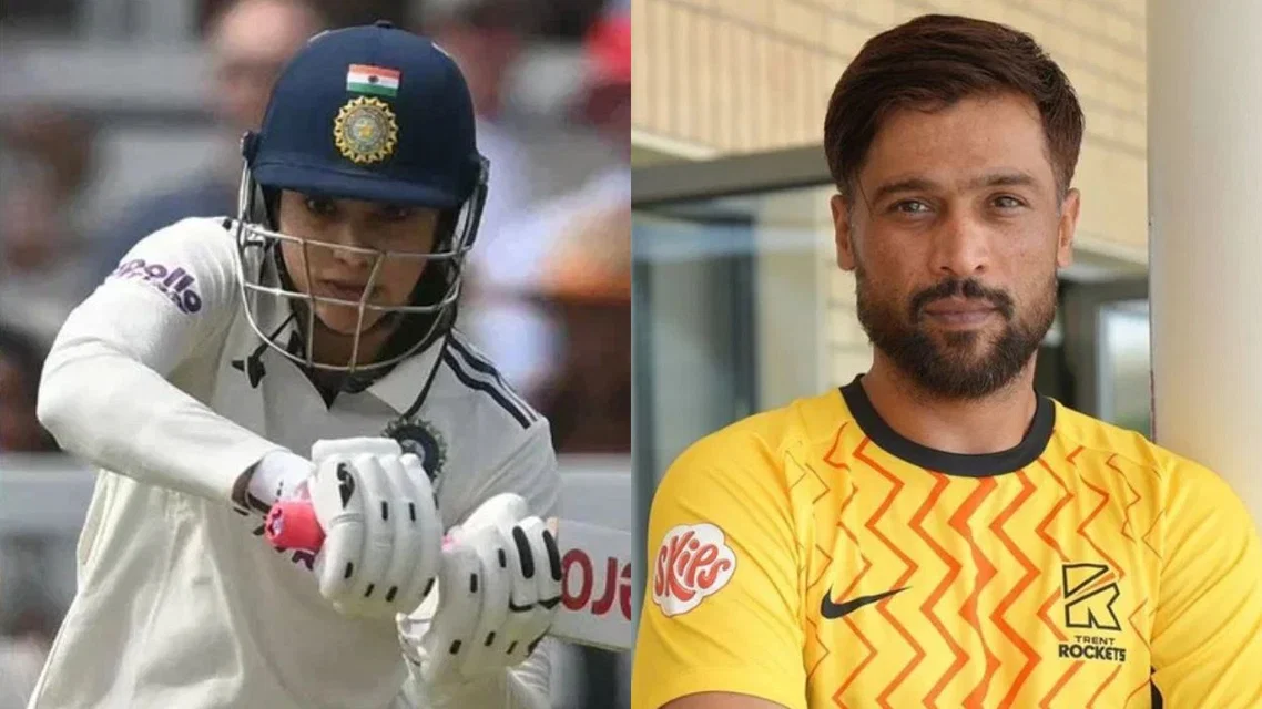 Smriti Mandhana and Mohammad Amir [Source: AFP, Trent Rockets]