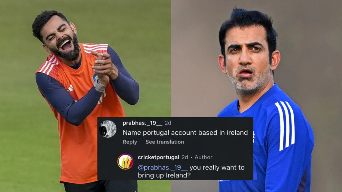 Portugal Trolls Gautam Gambhir's India. Image Credits: X/AFP