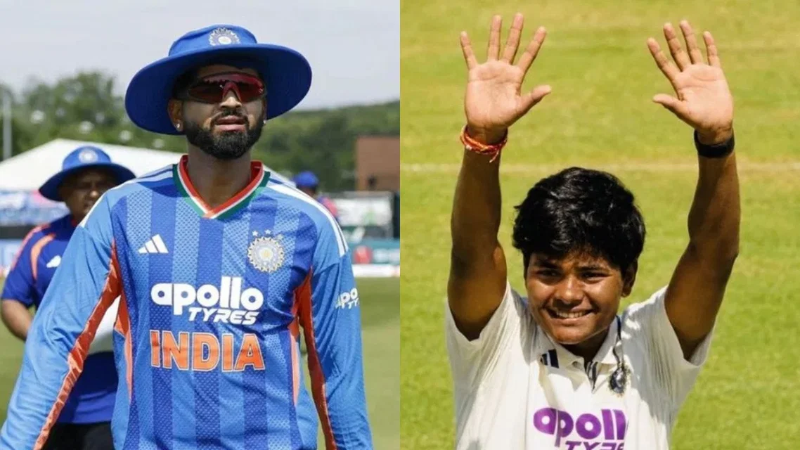 Shreyas Iyer and Kranti Gaud [Source: AFP, x]