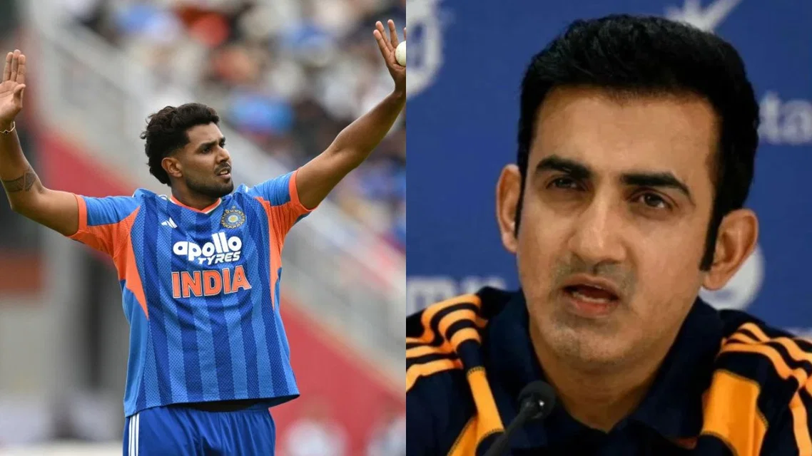 Munaf Patel reveals why Gambhir backs Harshit Rana [Source: AFP]
