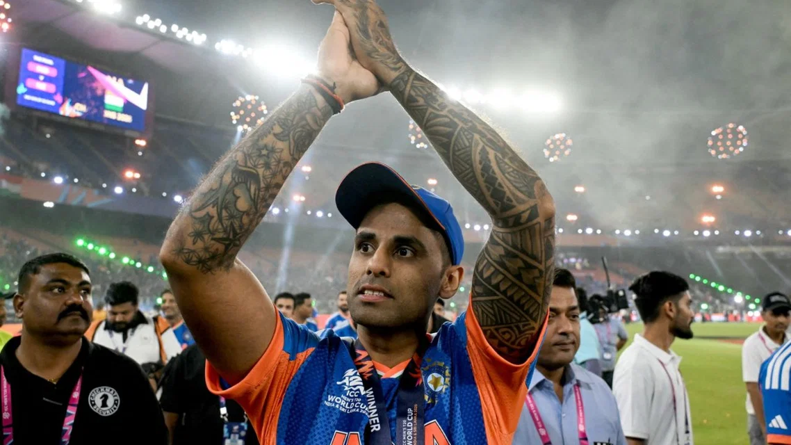 Suryakumar Yadav could still make a comeback in the T20I squad [Source: AFP]
