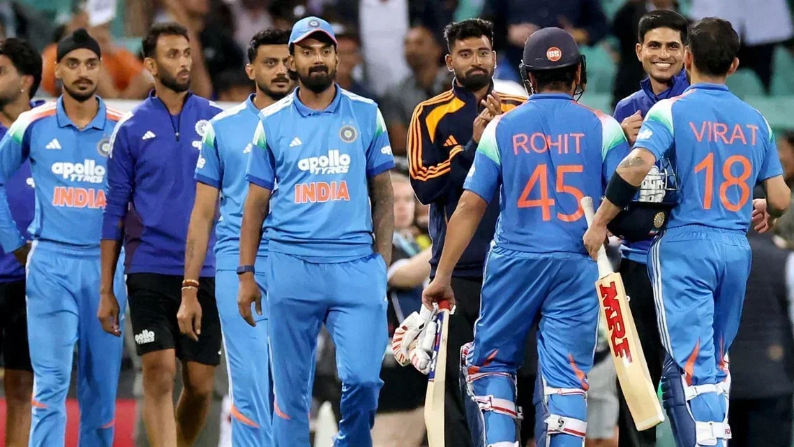 The Indian cricket team [Source: AFP]
