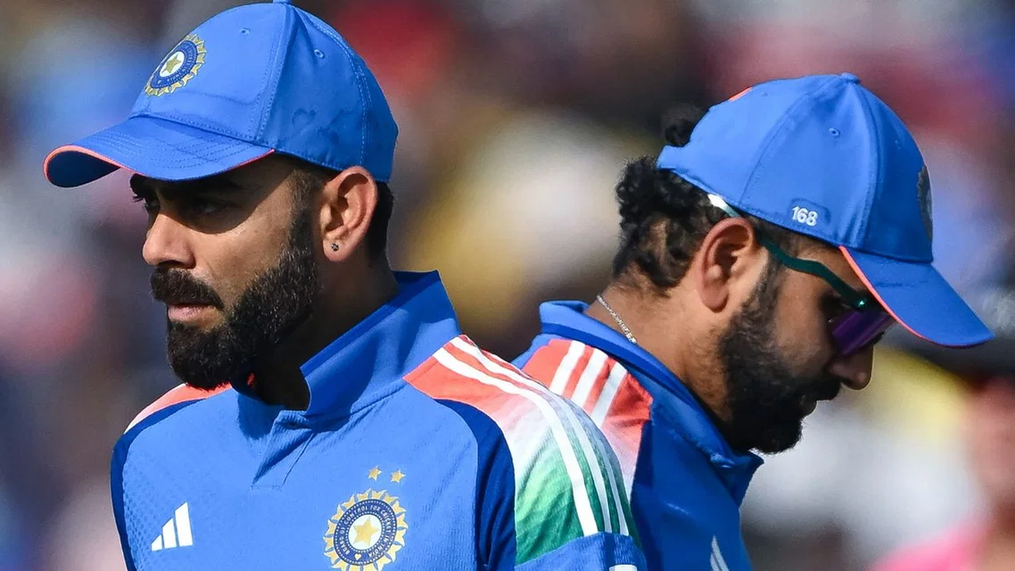 Virat Kohli and Rohit Sharma [Source: AFP]
