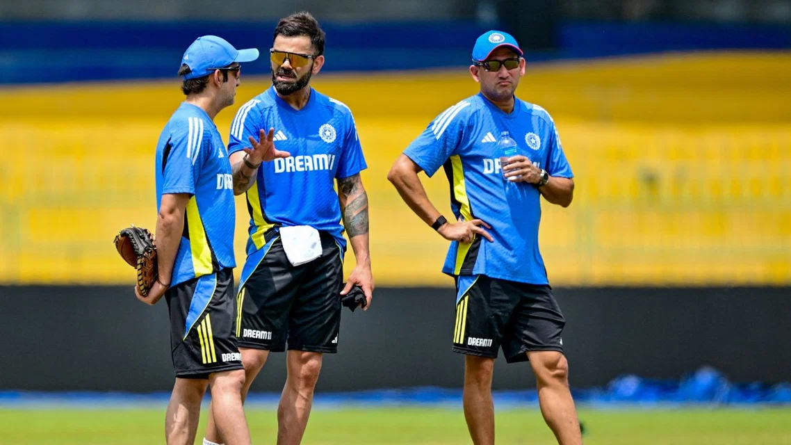 Is there a rift between Gambhir and Agarkar? [Source: AFP]