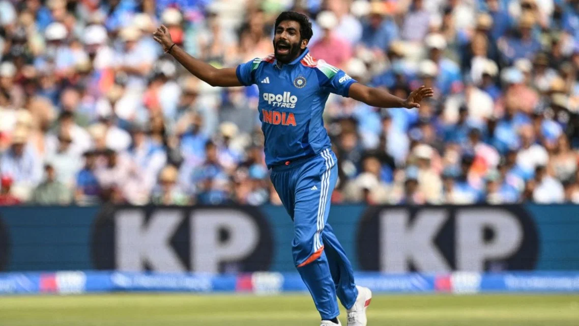 Bumrah dismissed Brook to attain 150 ODI wickets [Source: AFP]
