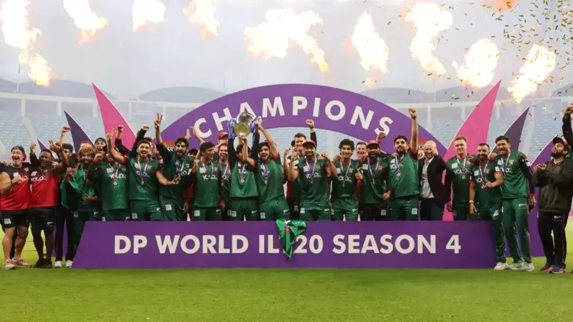 ILT20 winners to leave league [Source: ILT20]
