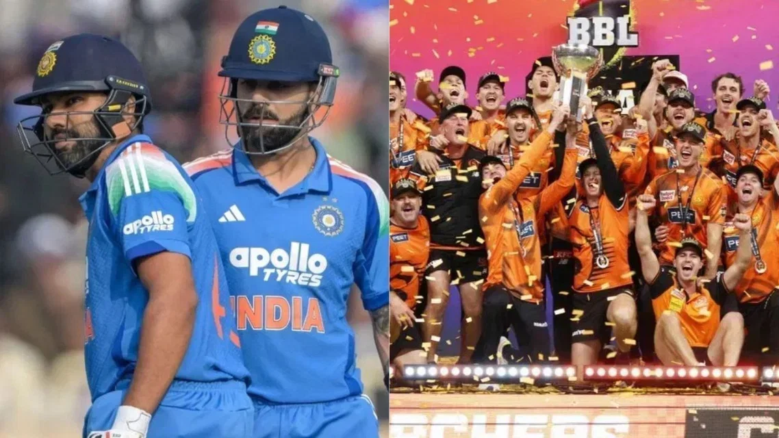 Virat Kohli and Rohit Sharma, and BBL [Source: AFP]