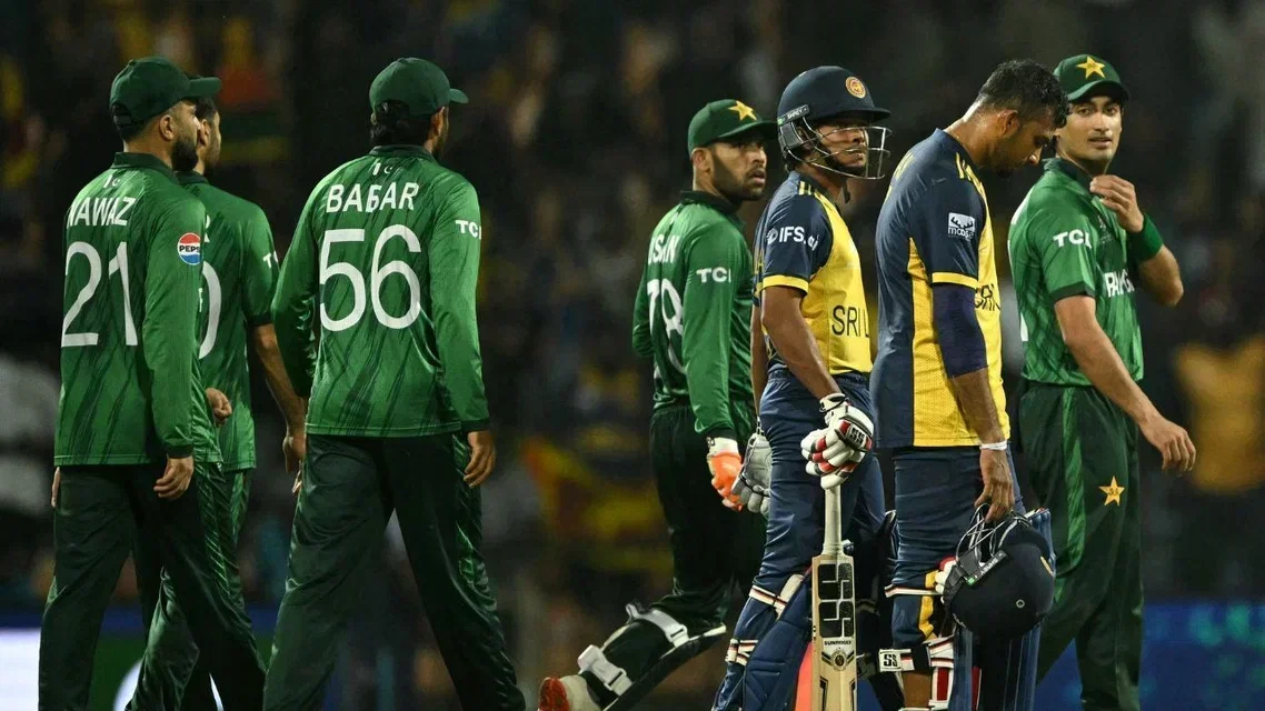 Pakistan cricket team during ICC T20 World Cup 2026 | PC- AFP