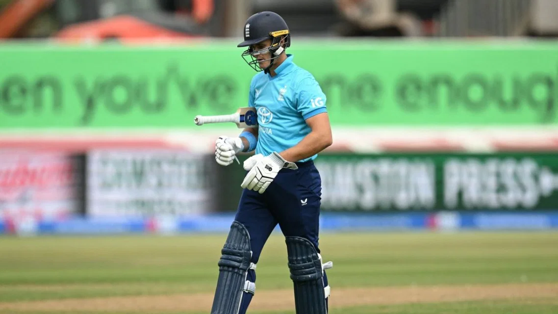 Jacob Bethell has been in poor form in the ODI series vs India [Source: AFP]
