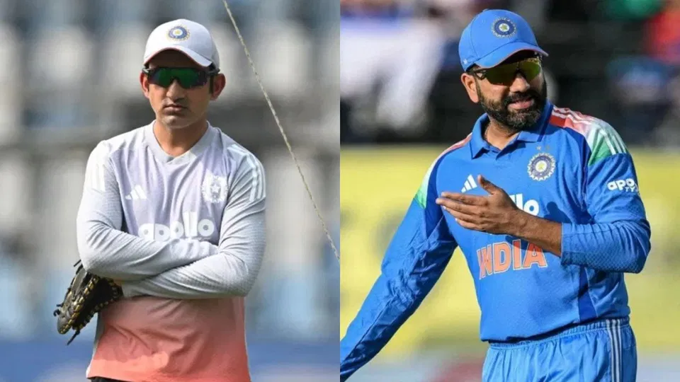 Rohit Sharma and Gautam Gambhir seen together news