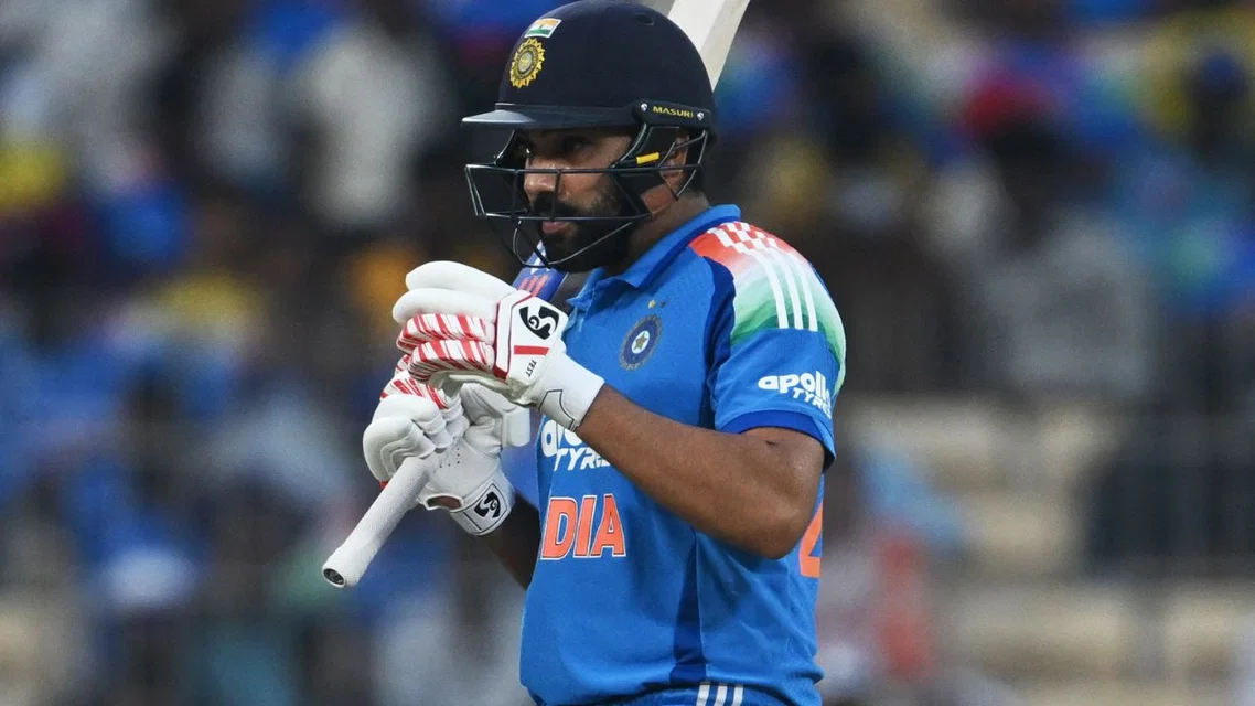 Rohit Sharma has struggled in IND vs ENG ODIs [Source: AFP]
