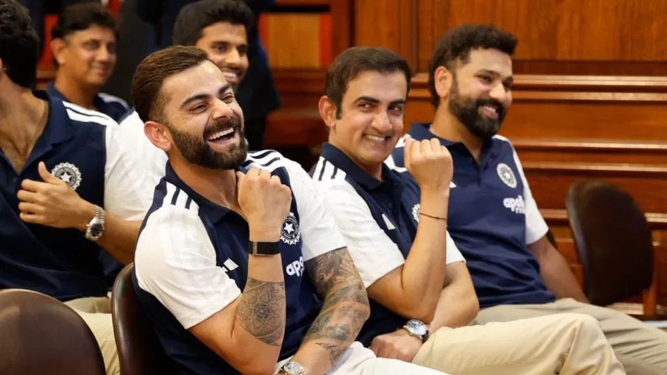 Virat Kohli-Gautam Gambhir interact news