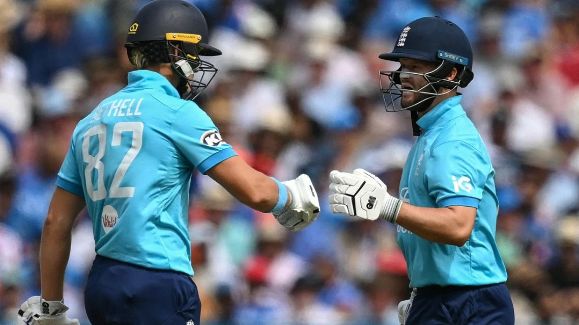 Bethell-Duckett create ODI record at Lord's [Source: AFP]
