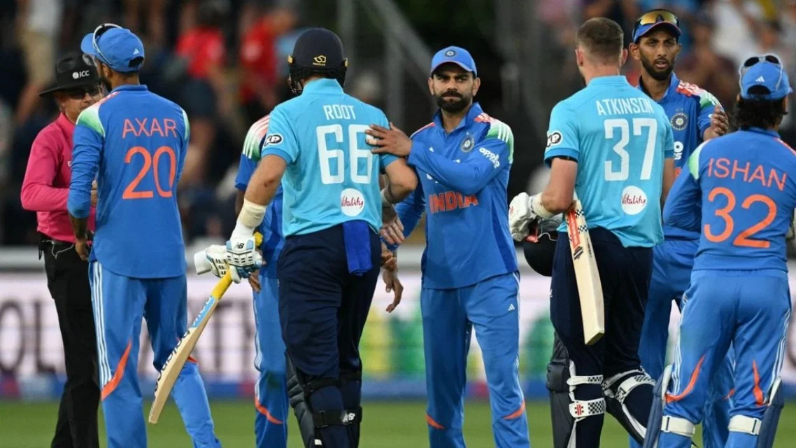 The Indian cricket team [Source: AFP]