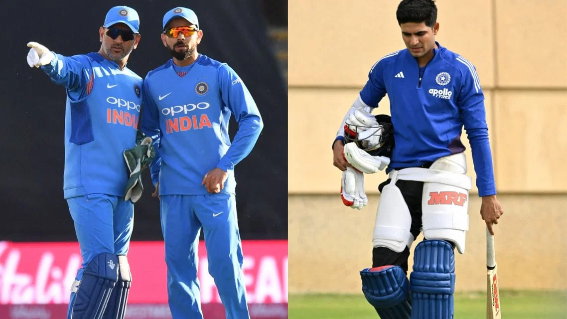 Gill has an average record as India's ODI captain after 12 matches [Source: AFP]
