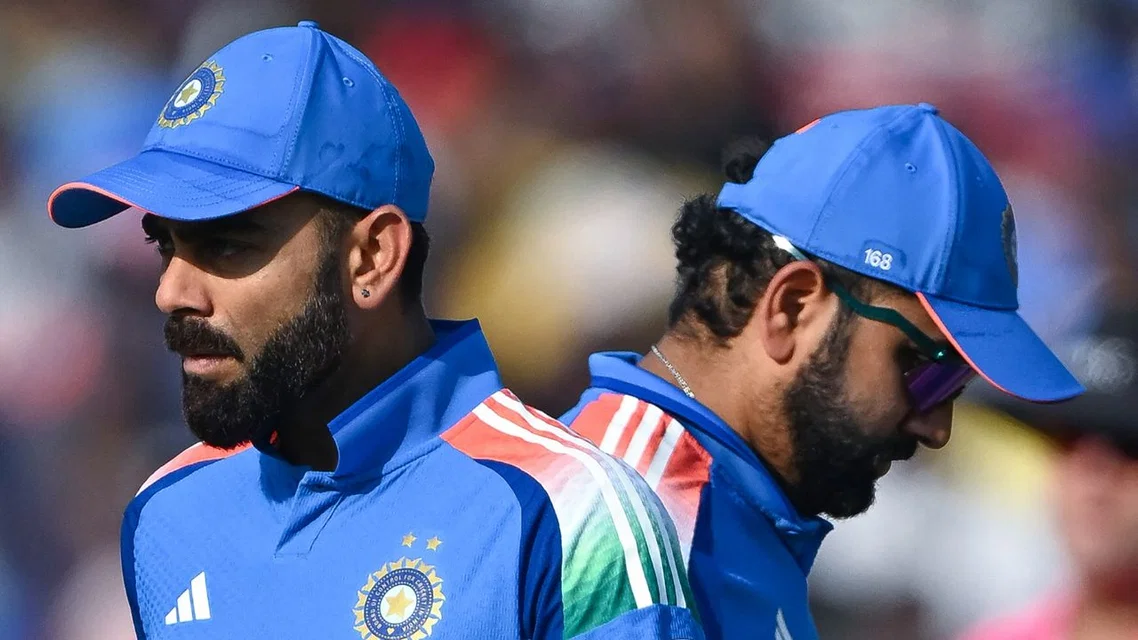Virat Kohli and Rohit Sharma (Source: AFP)