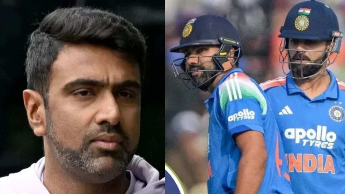 R Ashwin and Virat, Rohit - (Source: AFP)