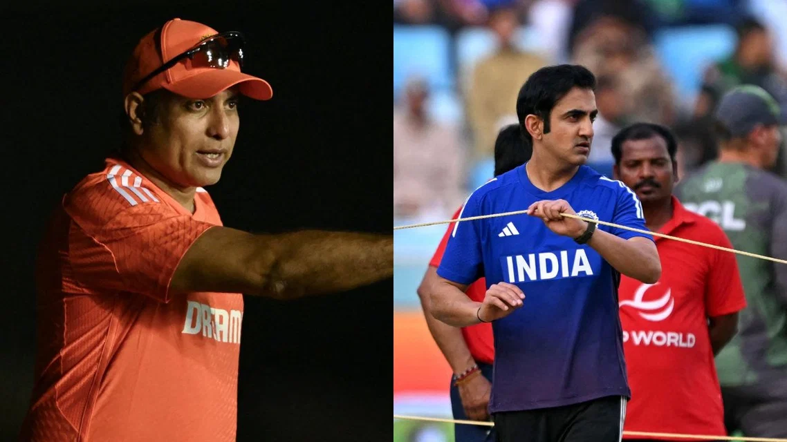 VVS Laxman and Gautam Gambhir - (Source: AFP)