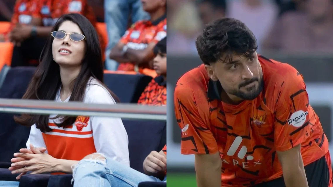 SRH owner Kavya Maran & Abrar Ahmed (Image Source: X)