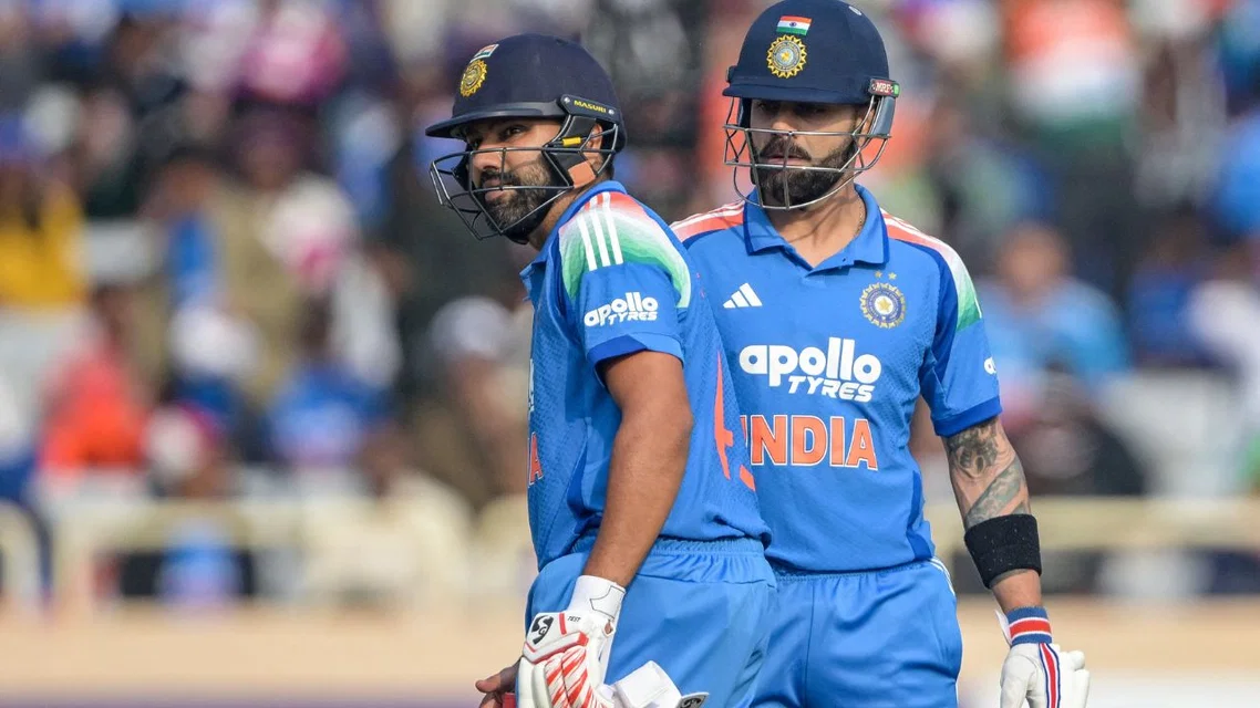 Rohit Sharma and Virat Kohli (Source: AFP)