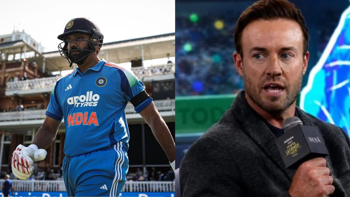 Rohit Sharma and AB de Villiers - (Source: X.com)