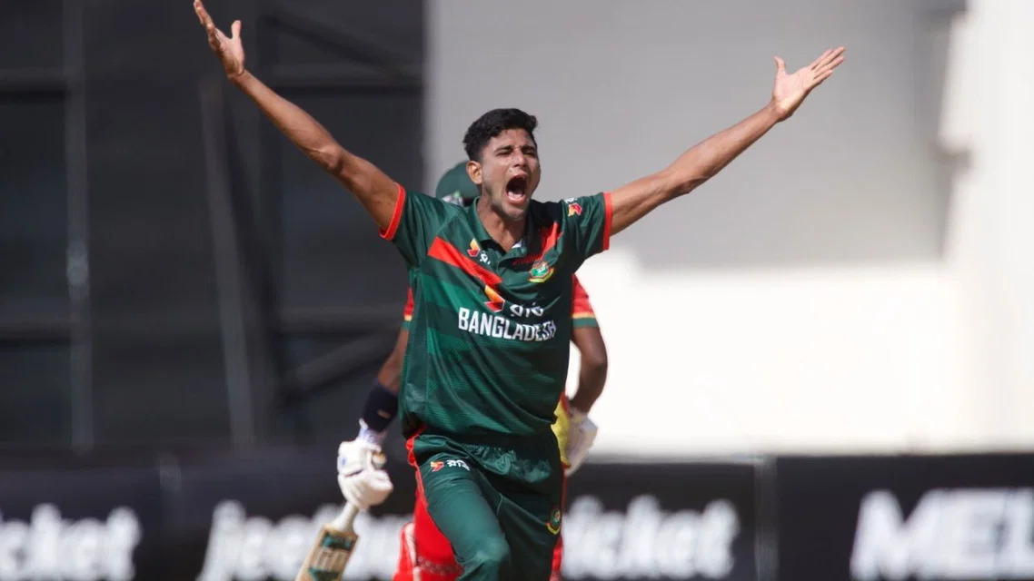 Nahid Rana ruled out vs Australia [Source: AP]
