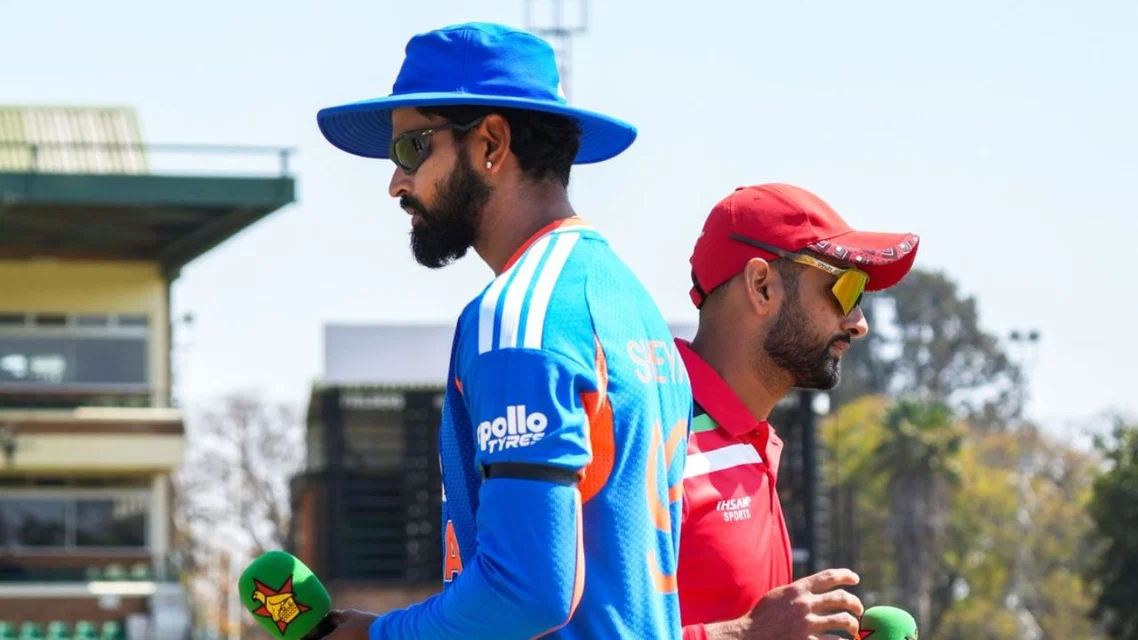 Shreyas Iyer and Sikandar Raza (Source: BCCI)