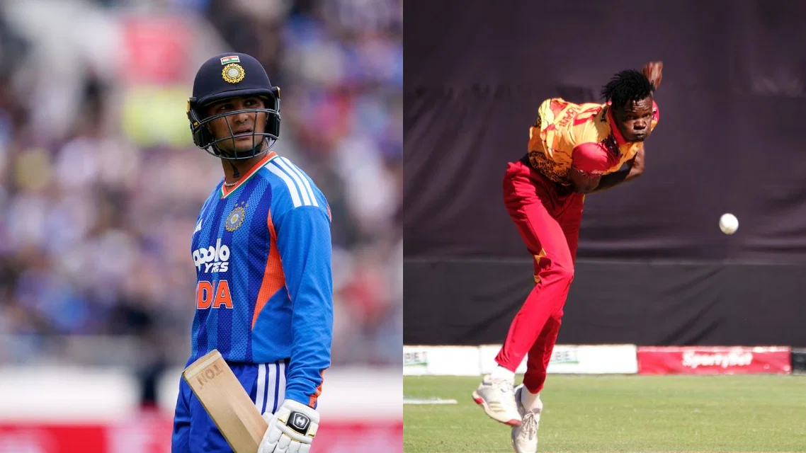 Blessing Muzarabani has been a headache for Abhishek Sharma [Source: AP]