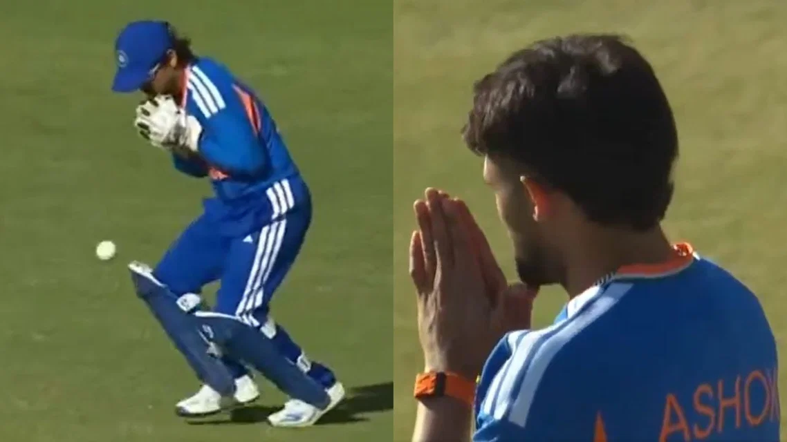 Ishan Kishan and Ashok Sharma [Source: screengrab/x]