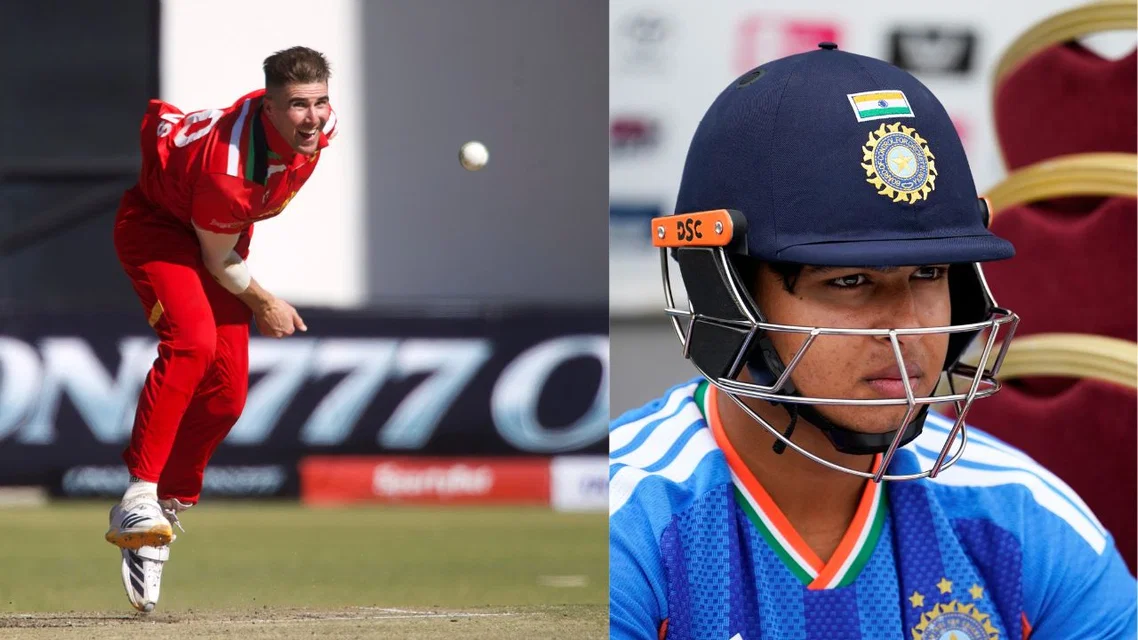 Vaibhav Sooryavanshi was caught on 81(49) by Brad Evans [Source: AFP, AP]