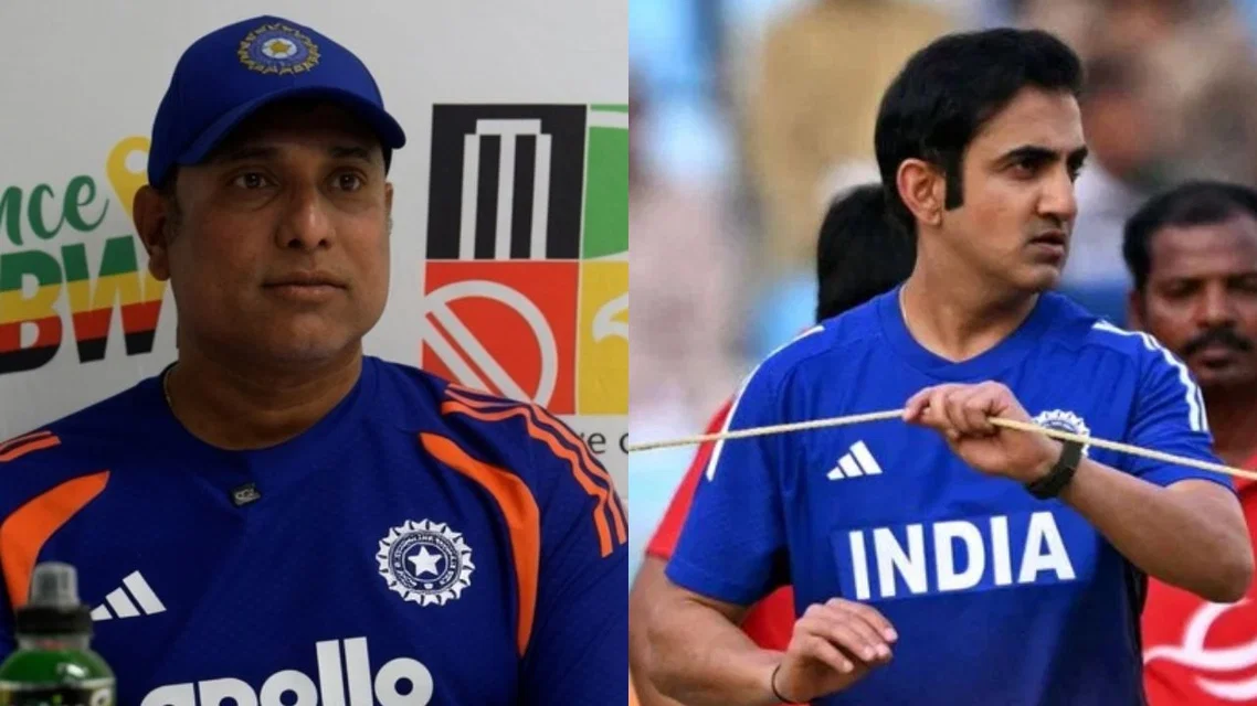 VVS Laxman and Gautam Gambhir [Source: X and AFP]